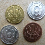 Glüchthaler in Aluminium, Kupfer, Messing und Silber