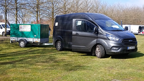 Ankunft nach beschwerlicher